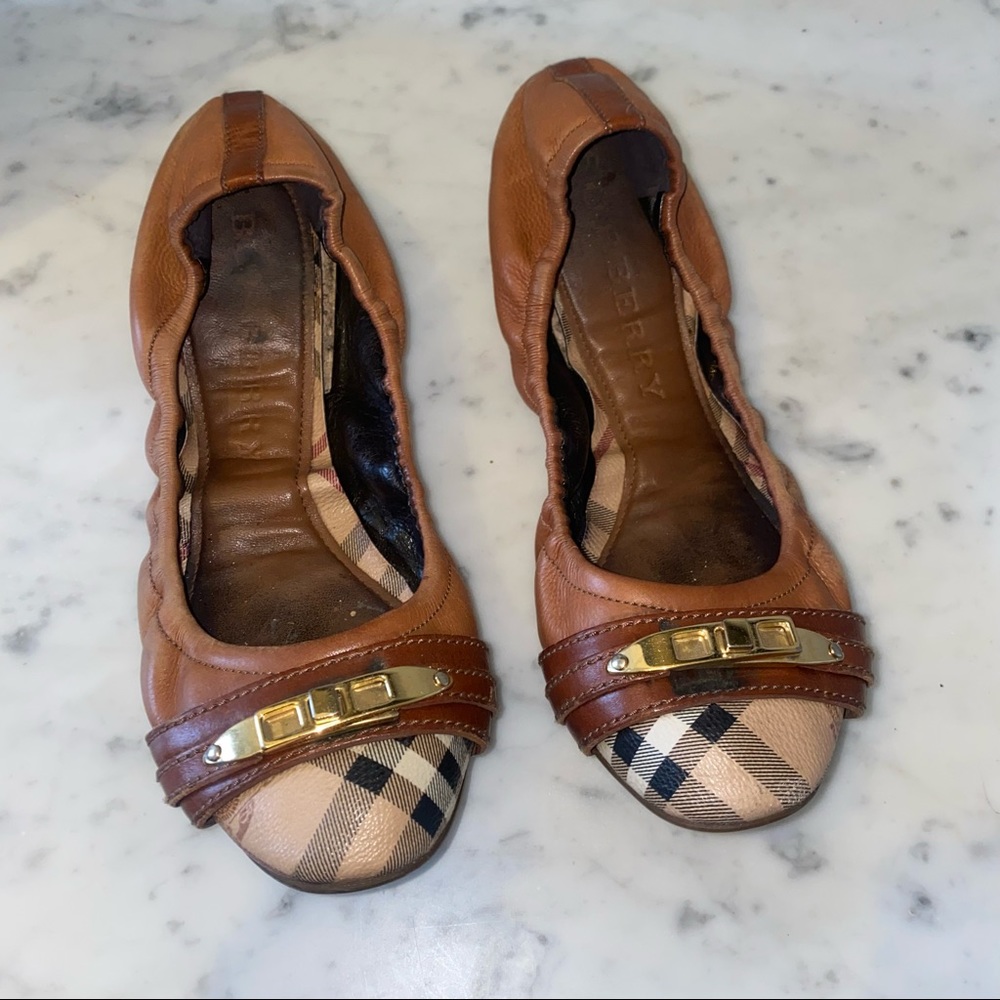 Authentic Burberry Ballerinas